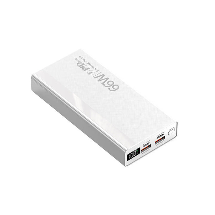 Portable Multi-Slot Power Bank with Digital Charging Status Indicator Kalsten