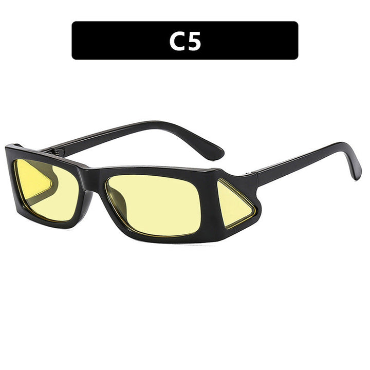 Ladies extravagant sunglasses in geometric design Kalsten