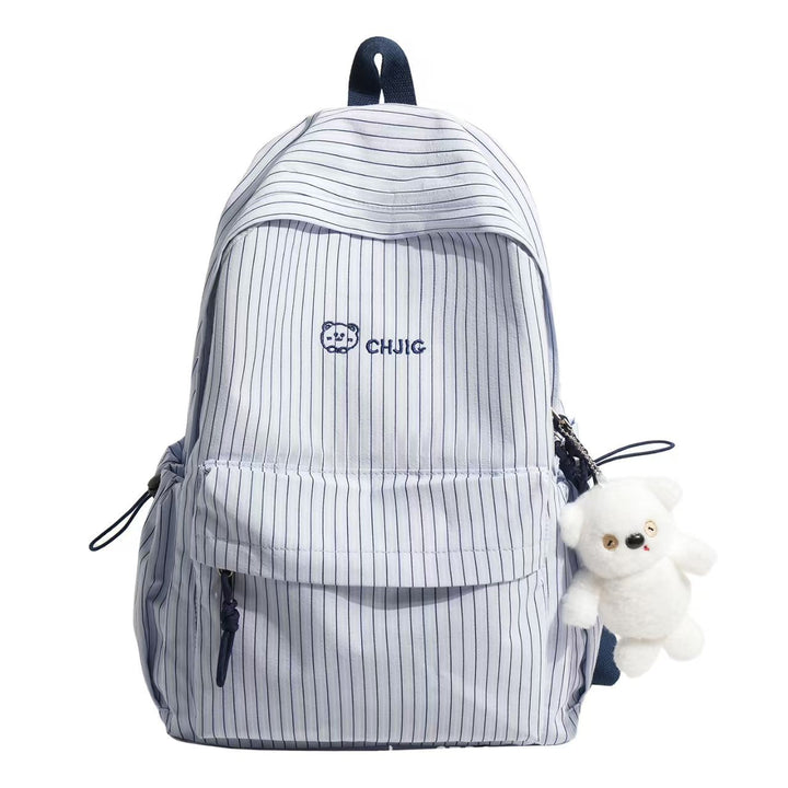 Playful Striped Backpack Kalsten