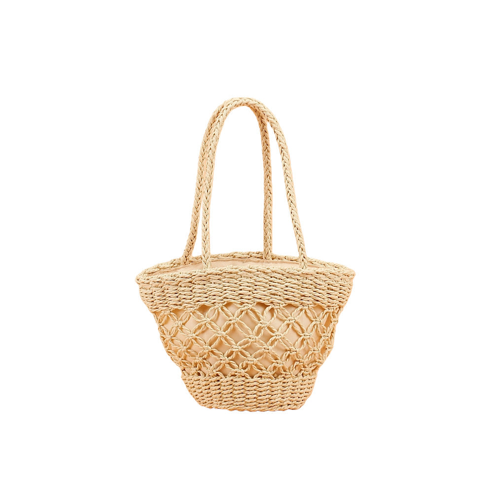 Handwoven basket bag with rustic design Kalsten
