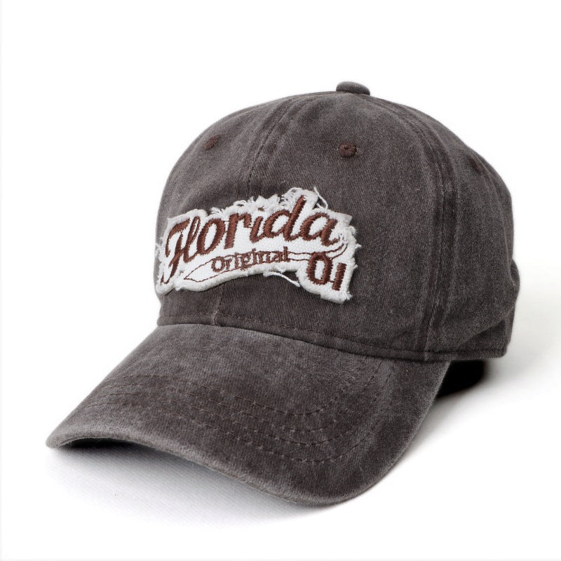 Women's Vintage-Inspired Cotton Baseball Cap Kalsten