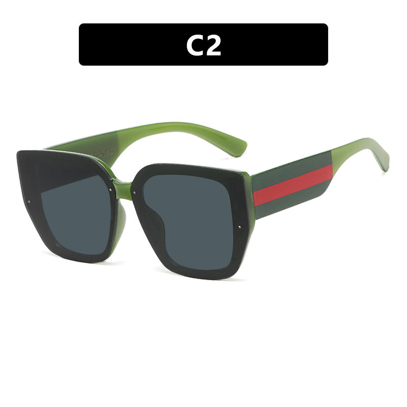 Women's oversized sunglasses with a fashionable frame and UV protection Kalsten