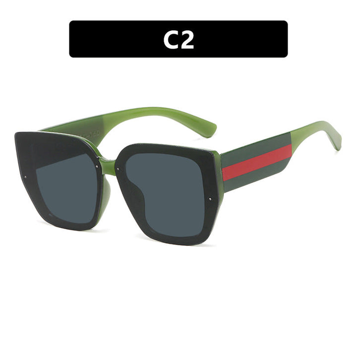 Women's oversized sunglasses with a fashionable frame and UV protection Kalsten