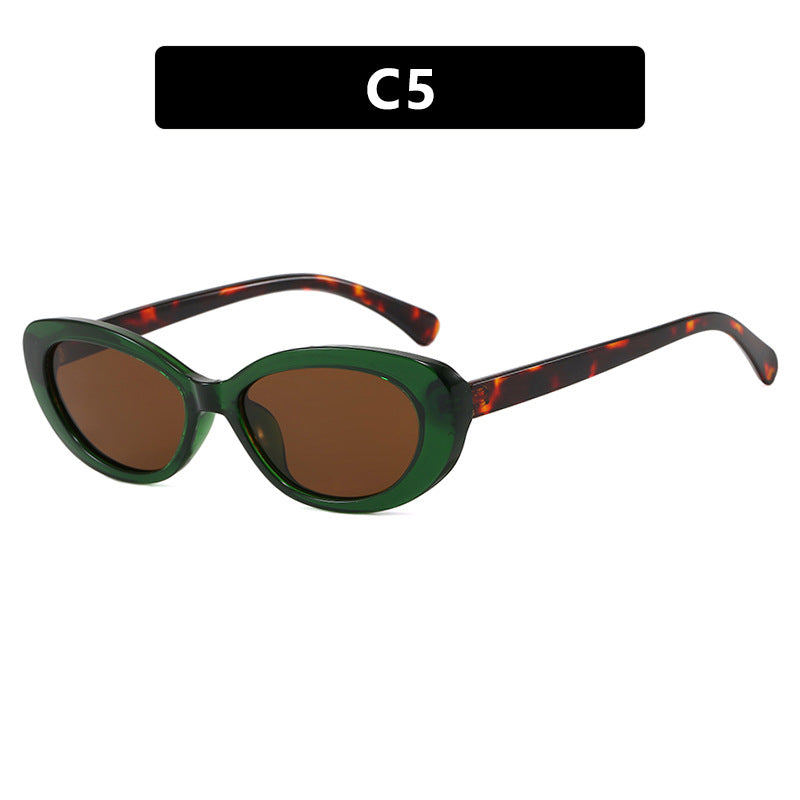 Women's fashionable cat-eye sunglasses with UV protection and elegant frame Kalsten