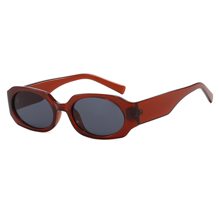Women extravagant sunglasses in stylish retro design Kalsten