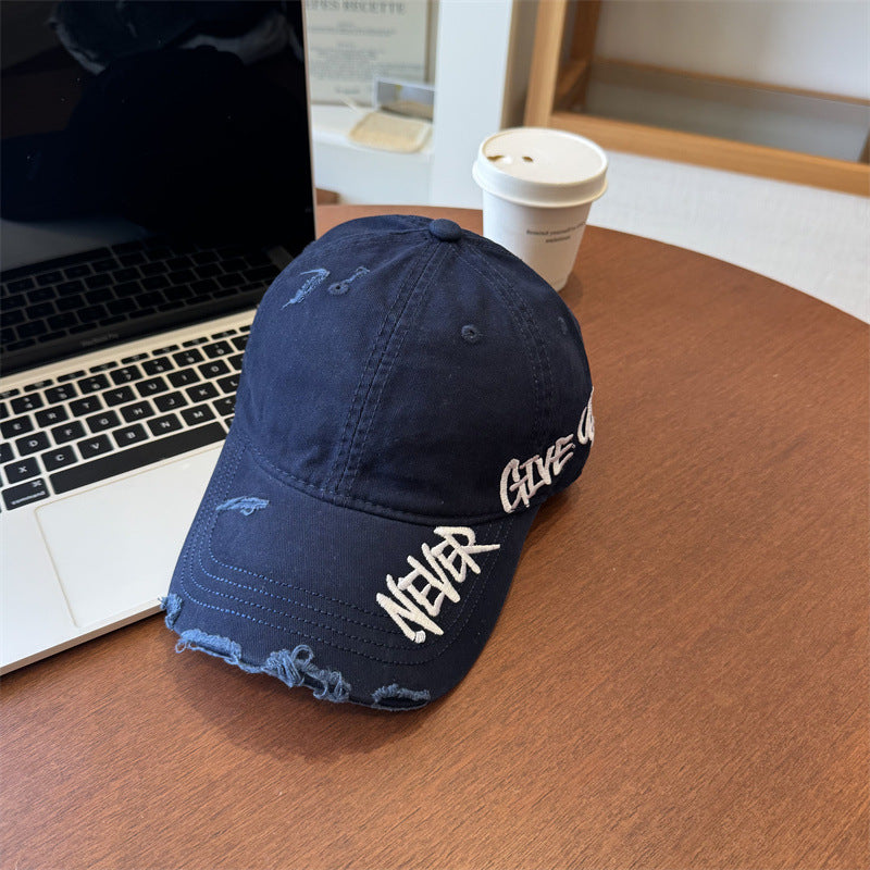 Unisex Distressed Graphic Baseball Cap Kalsten