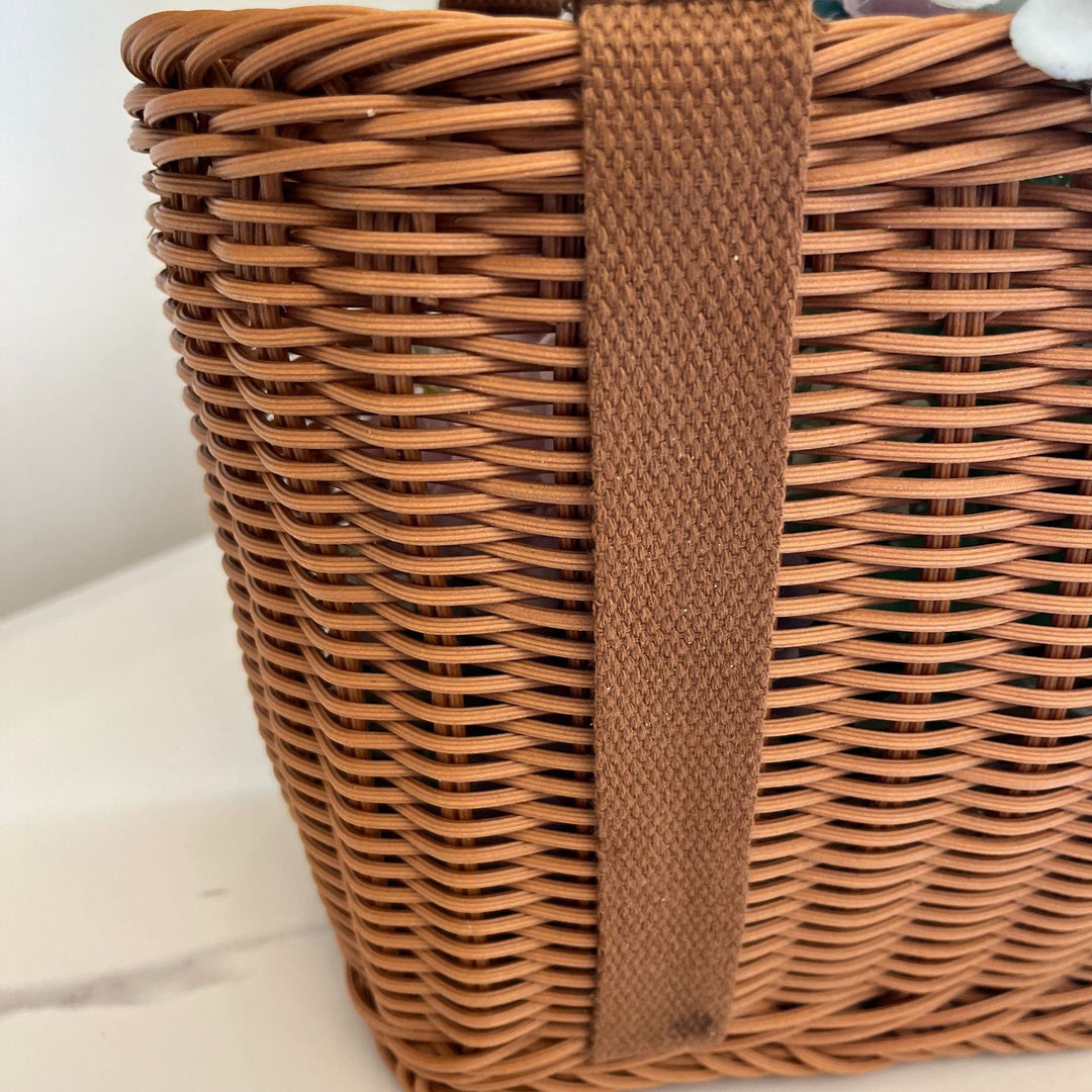 Women Handmade Storage Basket Made of Natural Material Kalsten