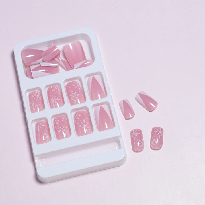 Artistic Glitter Press-On Nail Set Kalsten
