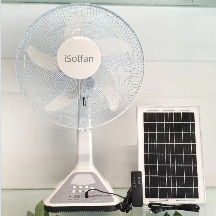 Unisex Solar-Powered Fan Kalsten