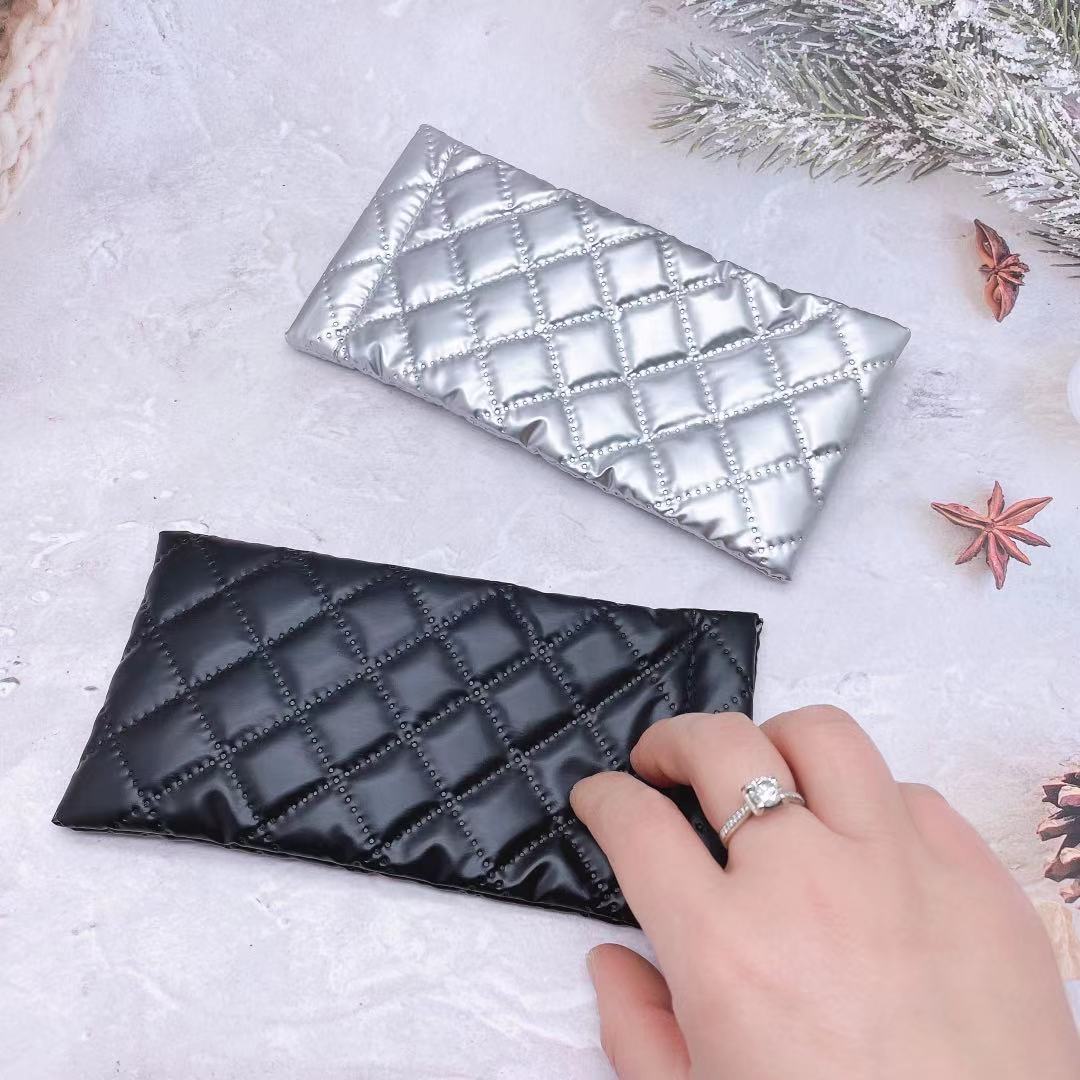 Quilted Leather Eyewear Case Kalsten