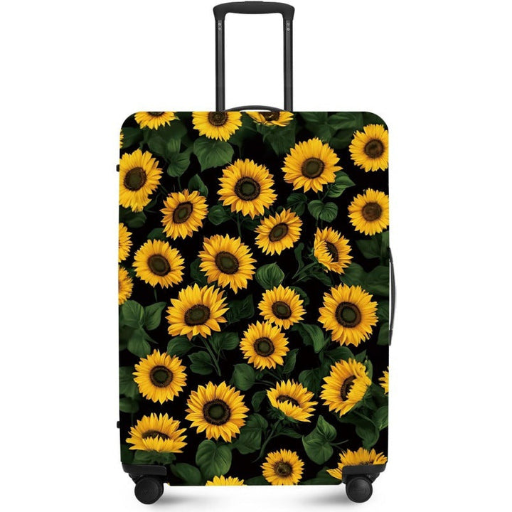Unisex nan elastic suitcase cover with UV-resistant motif print and zip opening Kalsten