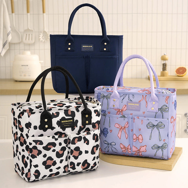 Multi-Pocket Insulated Lunch Tote Kalsten