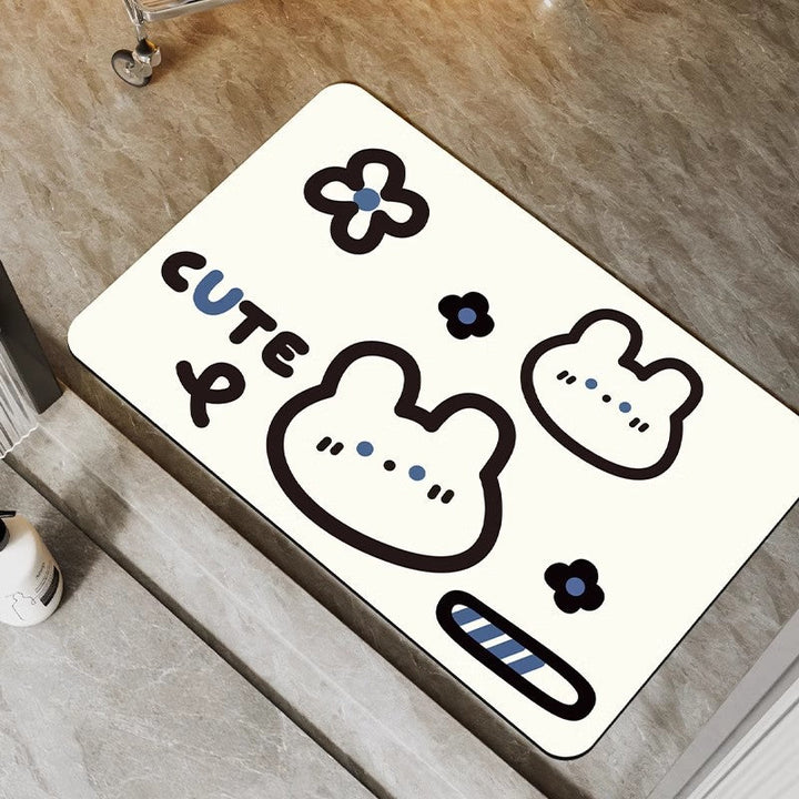 Cat-Shaped Decorative Bath Mat