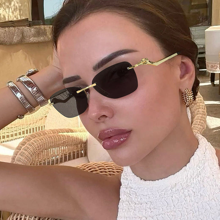 Women's fashionable sunglasses with stylish geometric accents Kalsten