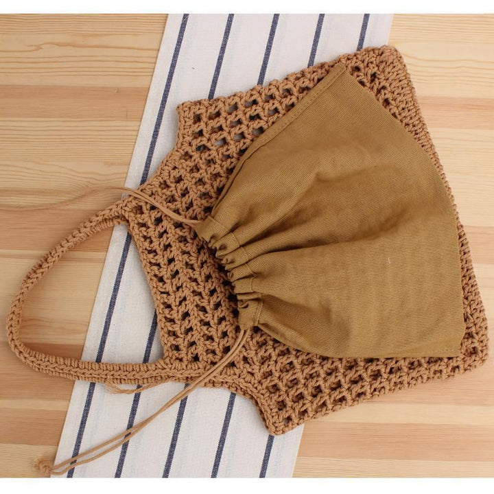 Braided Tote Bag Made of Sustainable Material Kalsten