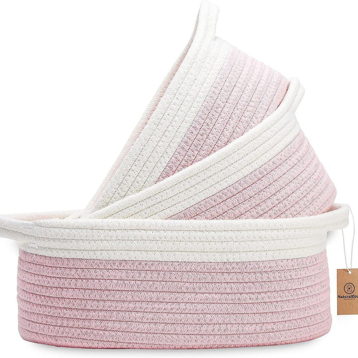 Ladies durable and stylish storage basket in layered look Kalsten