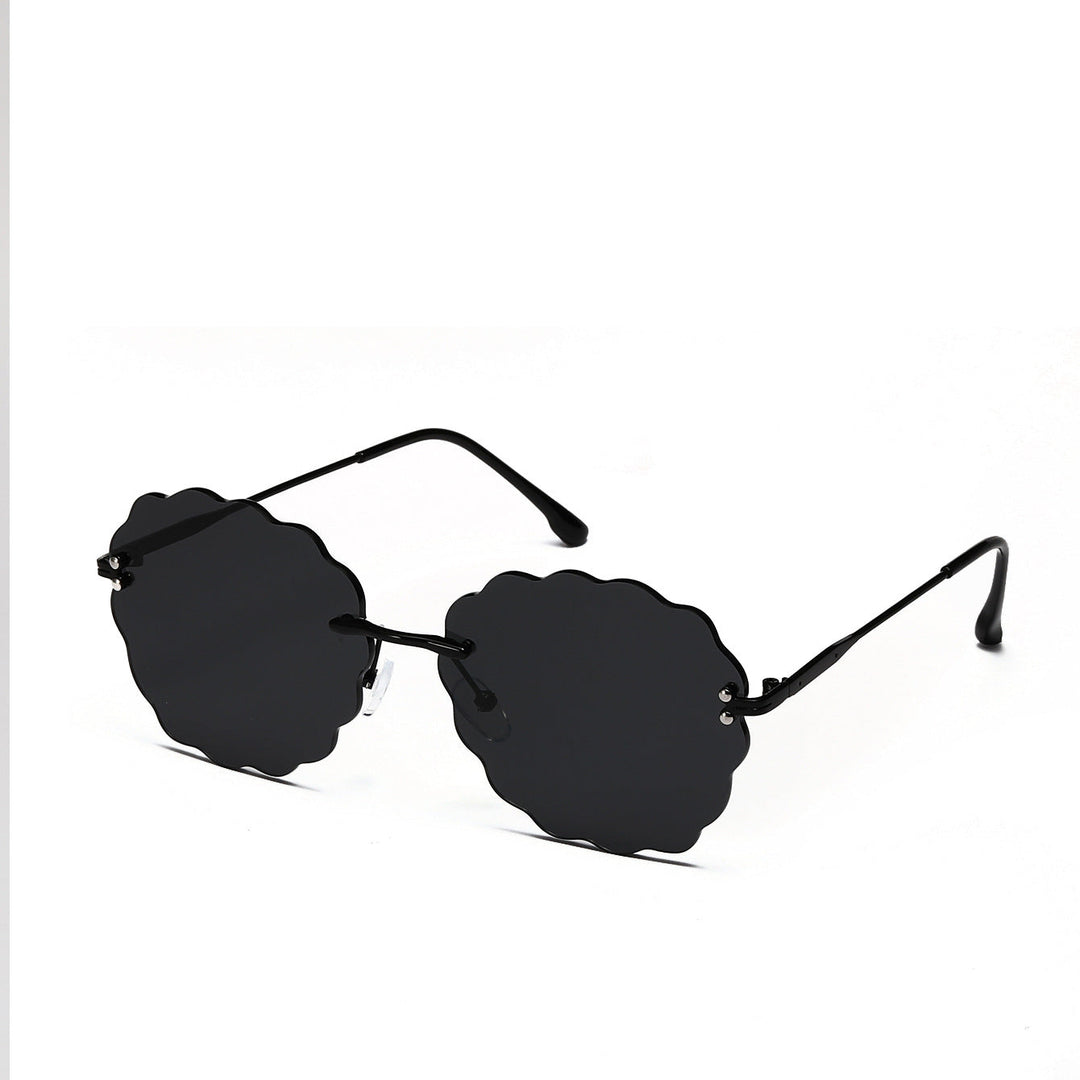 Ladies fashionable sunglasses in unique flower frame Kalsten