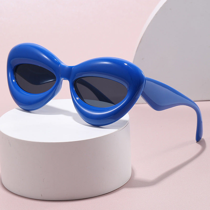 Women's creative designer cat-eye style sunglasses Kalsten