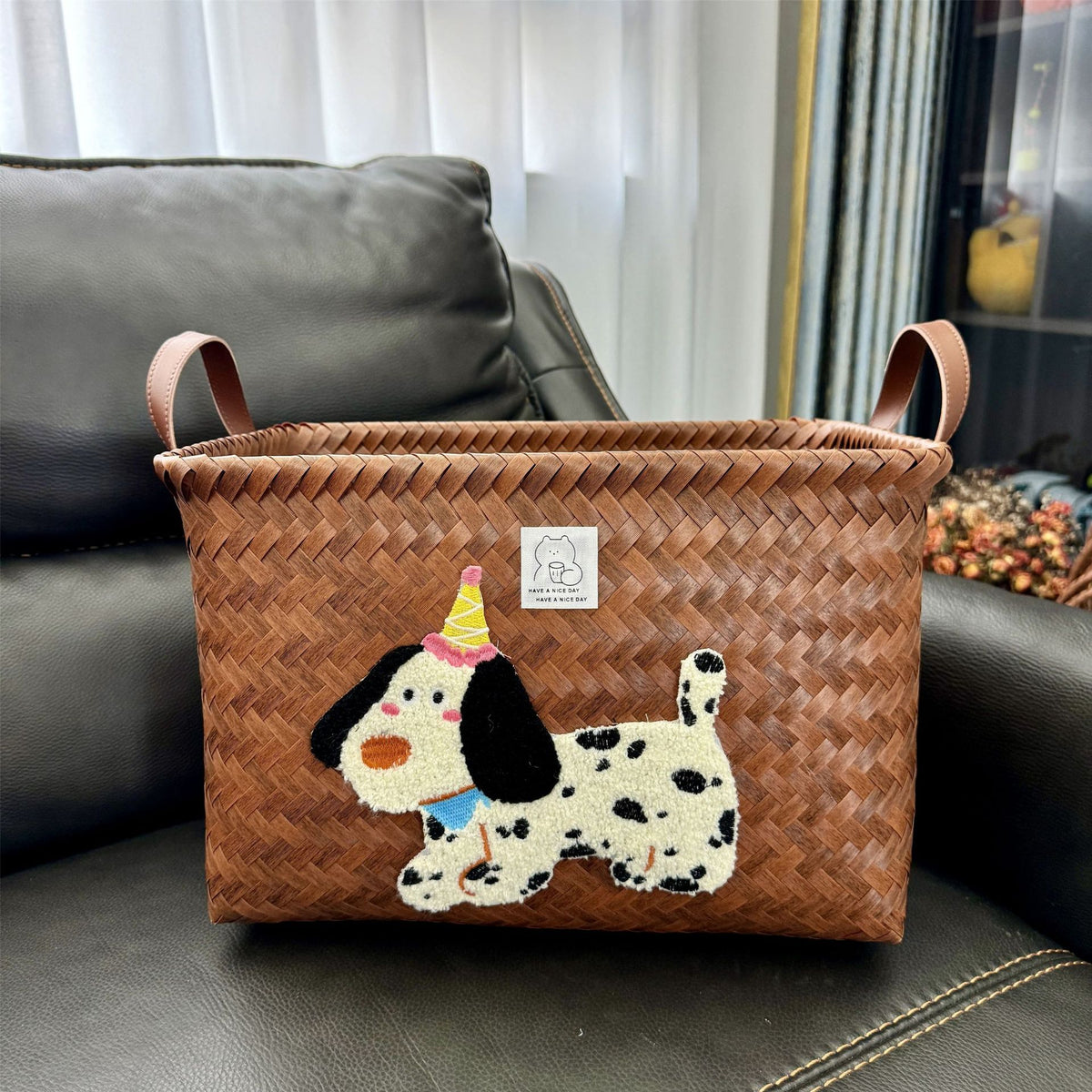 Decorative storage basket Acalora