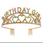 Ladies Glittering Birthday Crown Kalsten