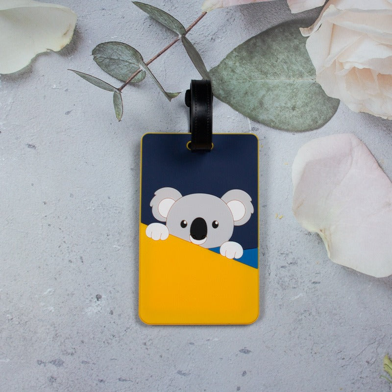 Fun Chocolate Splash Luggage Tag Kalsten