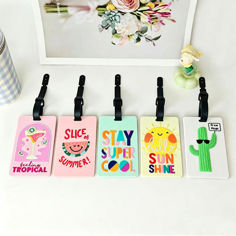 Unisex Tropical-Themed Luggage Identifier Kalsten