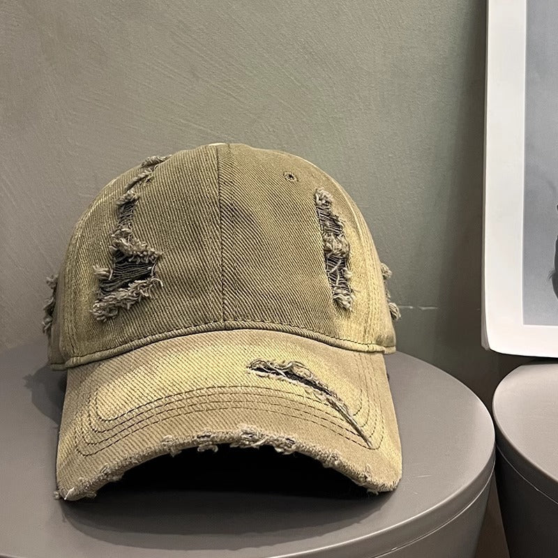 Men's Distressed Denim Cap Kalsten 1784188541