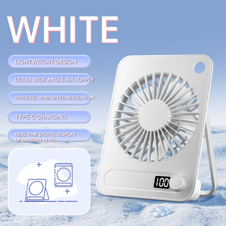 Women portable fan with digital speed control Kalsten