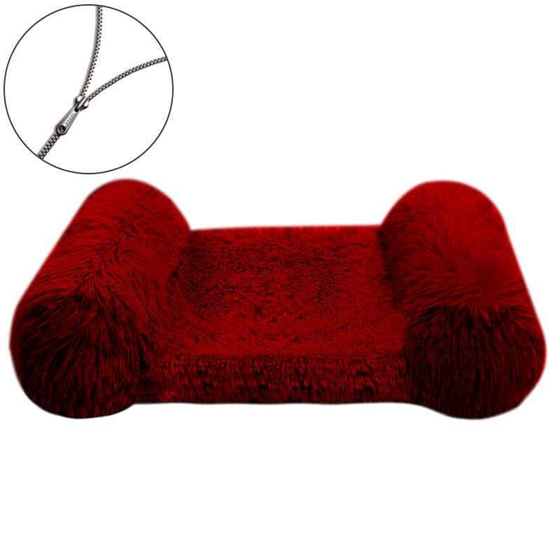 Plush Comfort Dog Bed