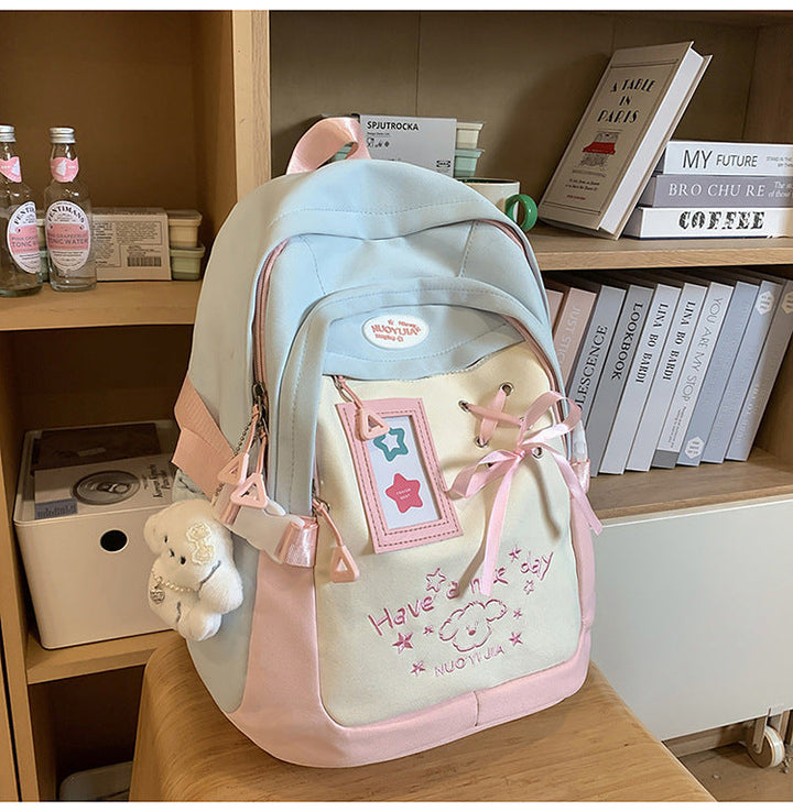 Cute Character-Themed School Backpack