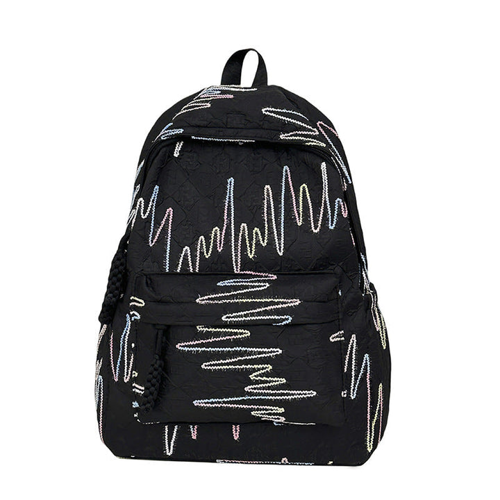 Backpack with Colorful Geometric Design Kalsten