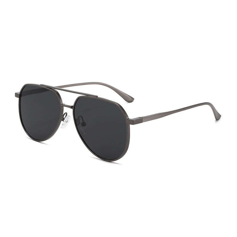 Men's Geometric Metal Frame Sunglasses Kalsten