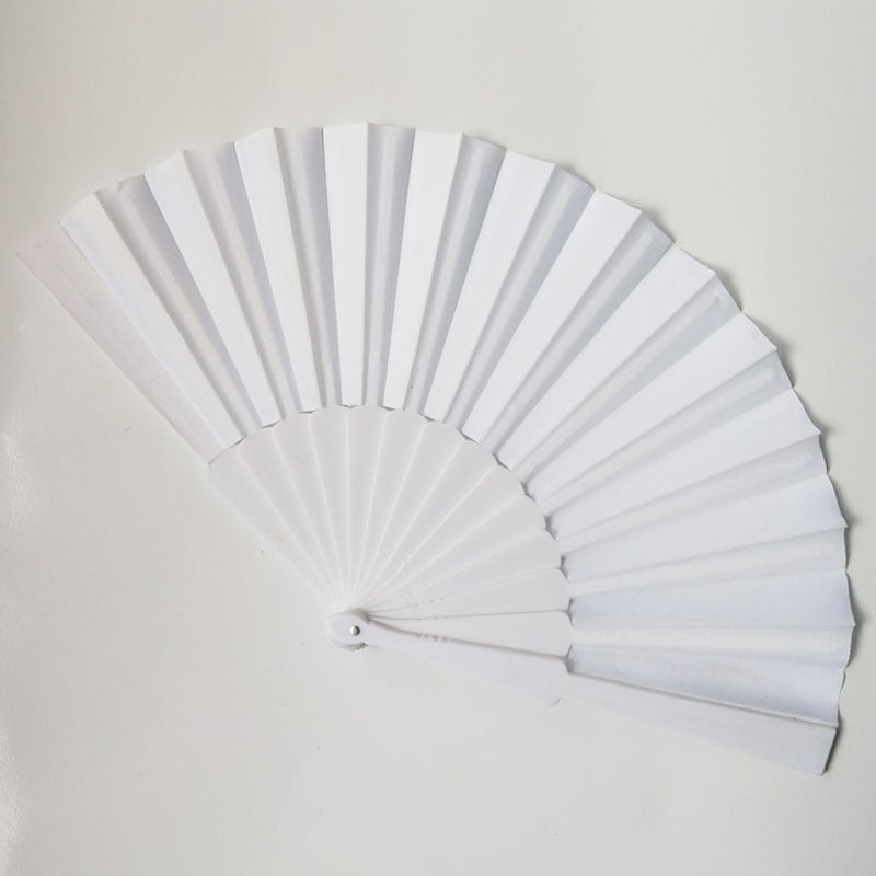 Ladies elegant hand fan made of high-quality paper and natural materials Kalsten