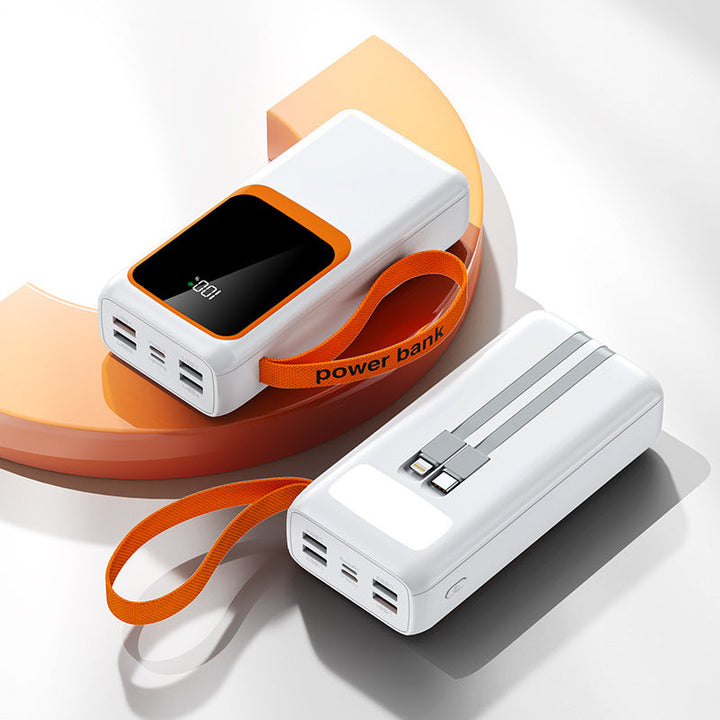 Portable power bank with digital display and multifunctional connections Kalsten
