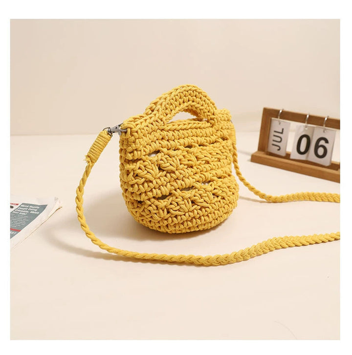Handcrafted macrame shoulder bag with unique design Kalsten