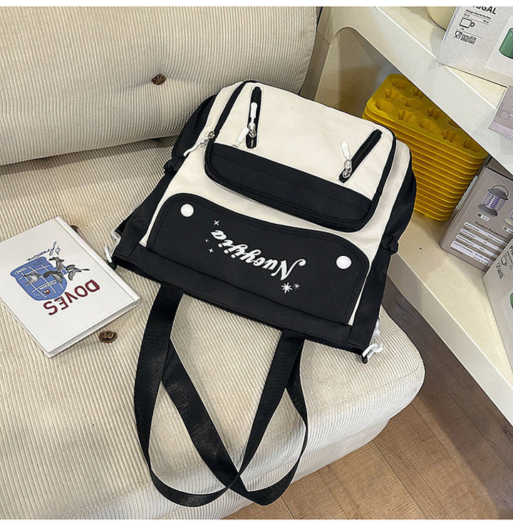 Multi-Pocket Casual School Backpack