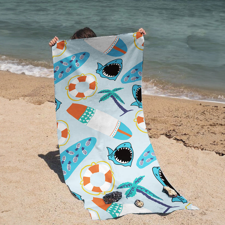 Beach towel with creative mandala design Kalsten