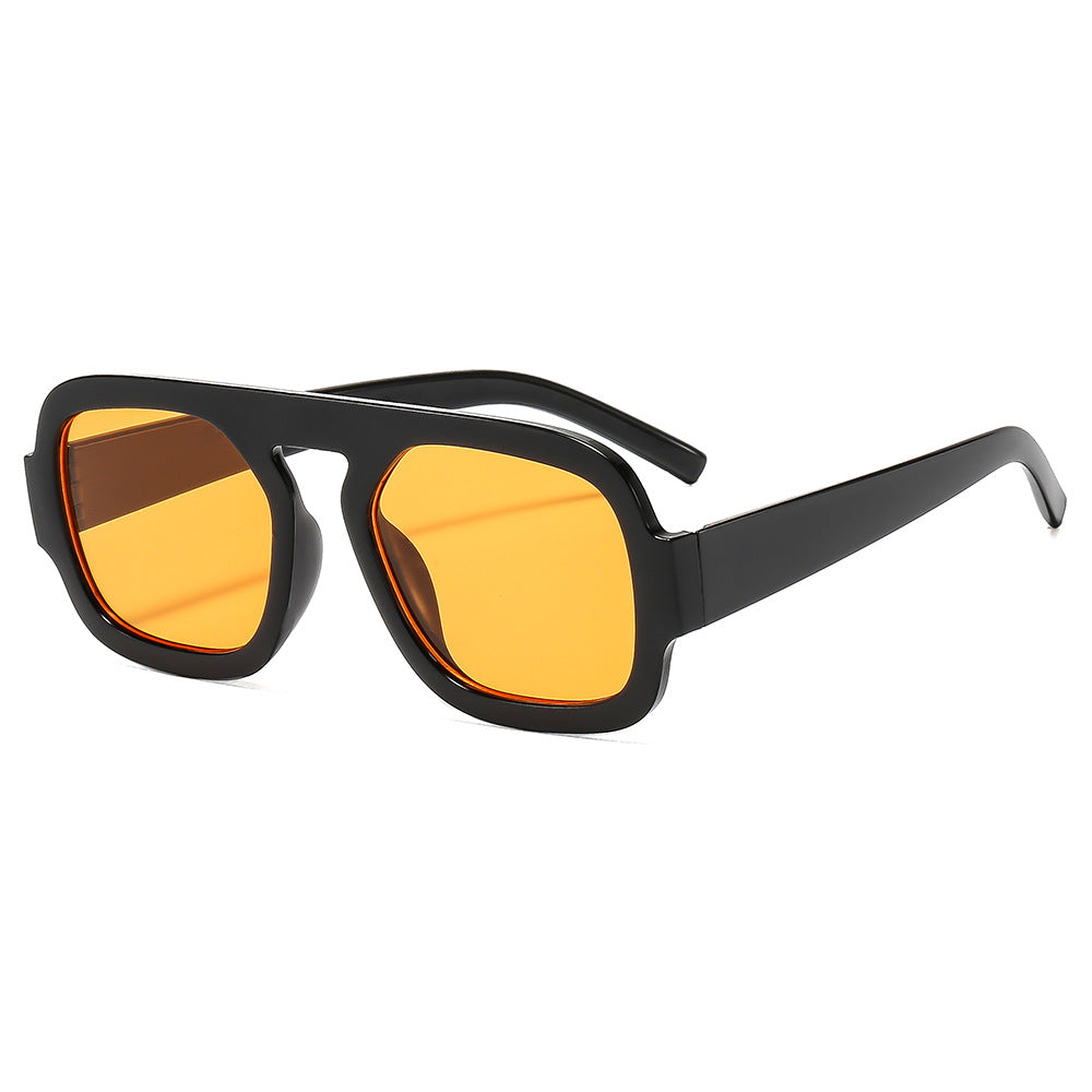 Men's Bold Retro-Inspired Square Sunglasses Kalsten
