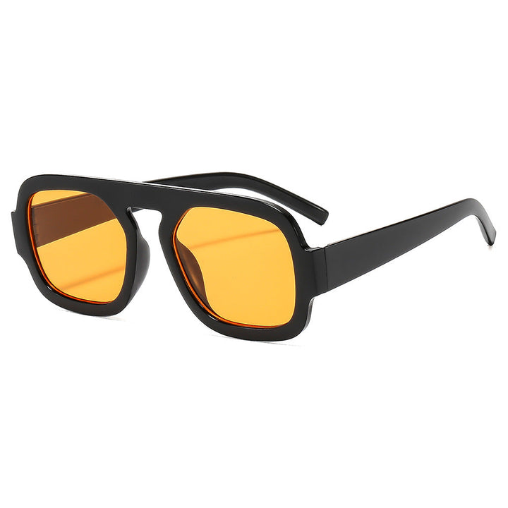 Men's Bold Retro-Inspired Square Sunglasses Kalsten