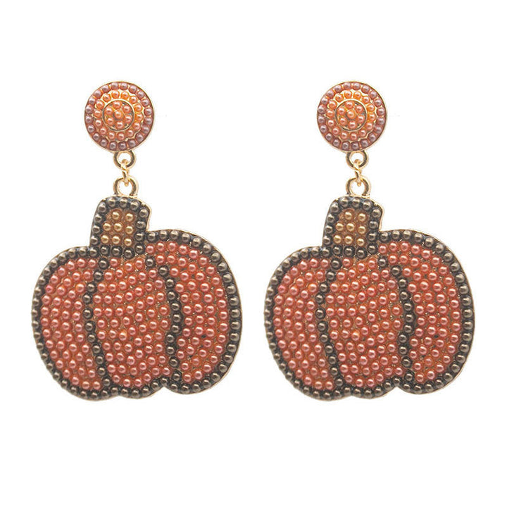Artistic Skull-Inspired Drop Earrings Kalsten