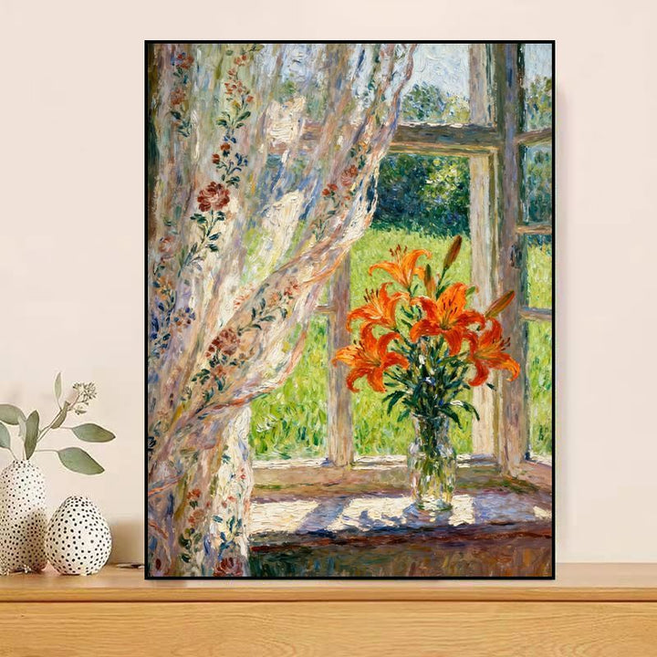Vintage Floral Canvas Art Print Kalsten