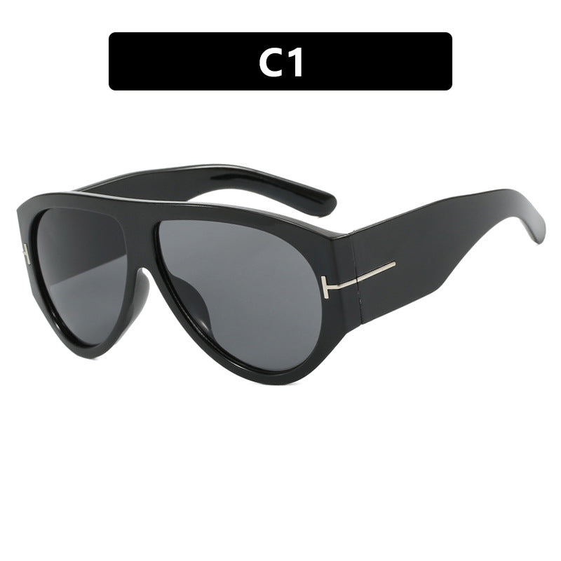 Women's fashionable oversized sunglasses in retro style Kalsten