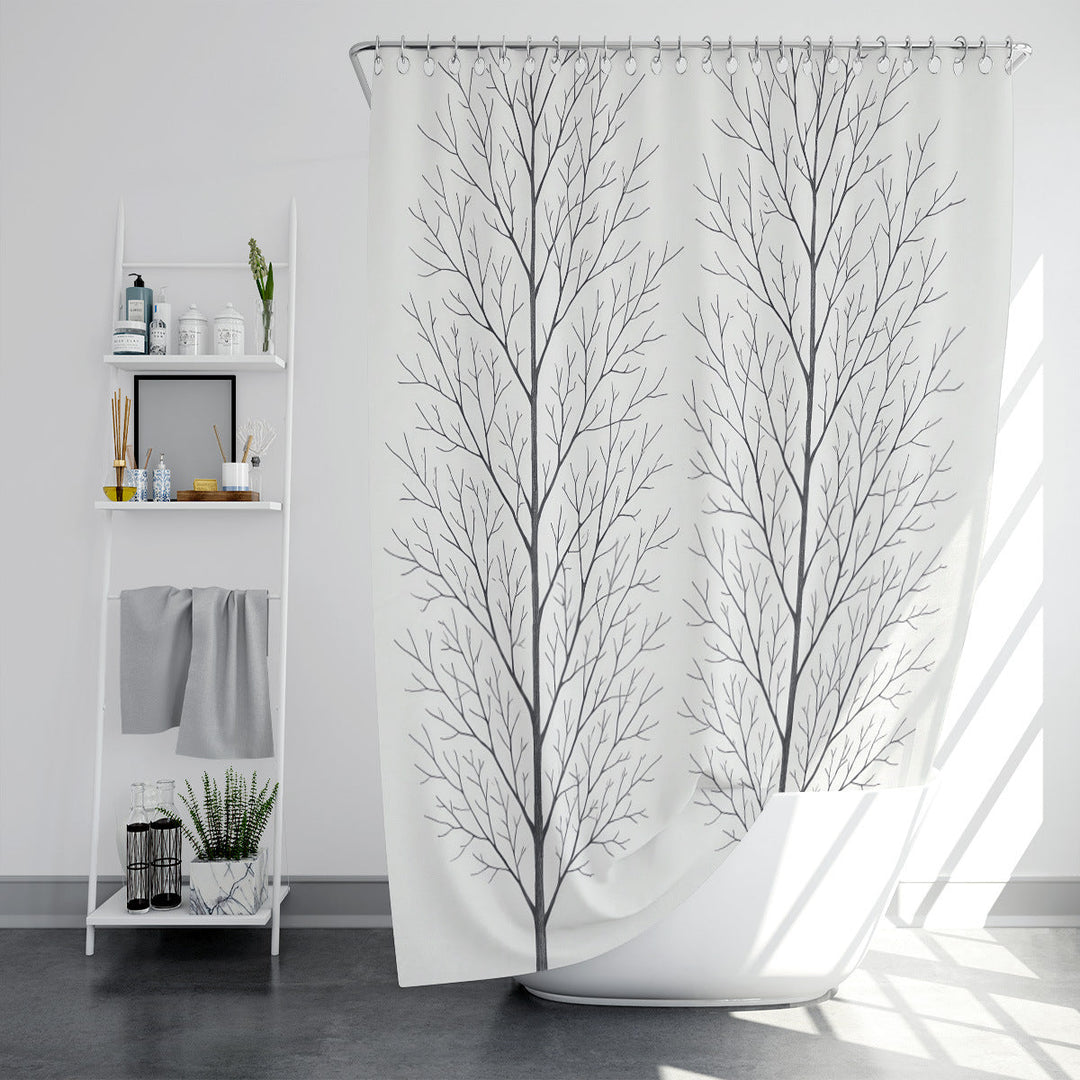 Artistic Tree Design Shower Curtain Kalsten