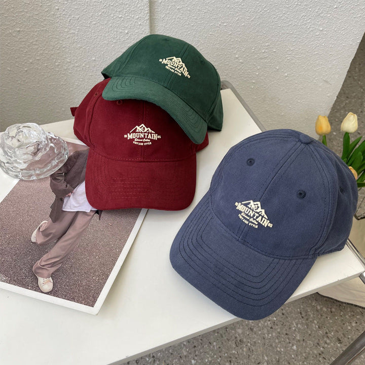 Men's Vintage-Inspired Mountain Graphic Baseball Cap Kalsten