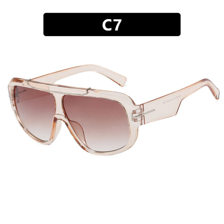 Ladies oversized sunglasses in a modern, transparent design Kalsten