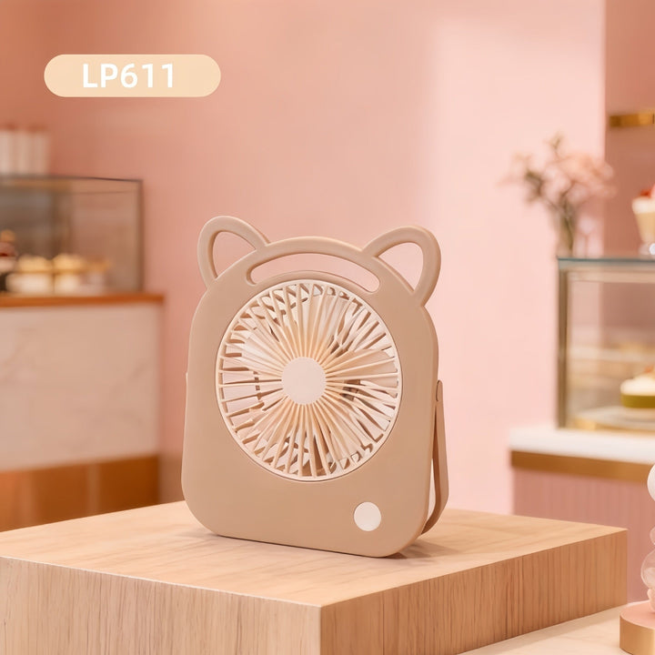 Ladies portable mini fan in cute cat design Kalsten