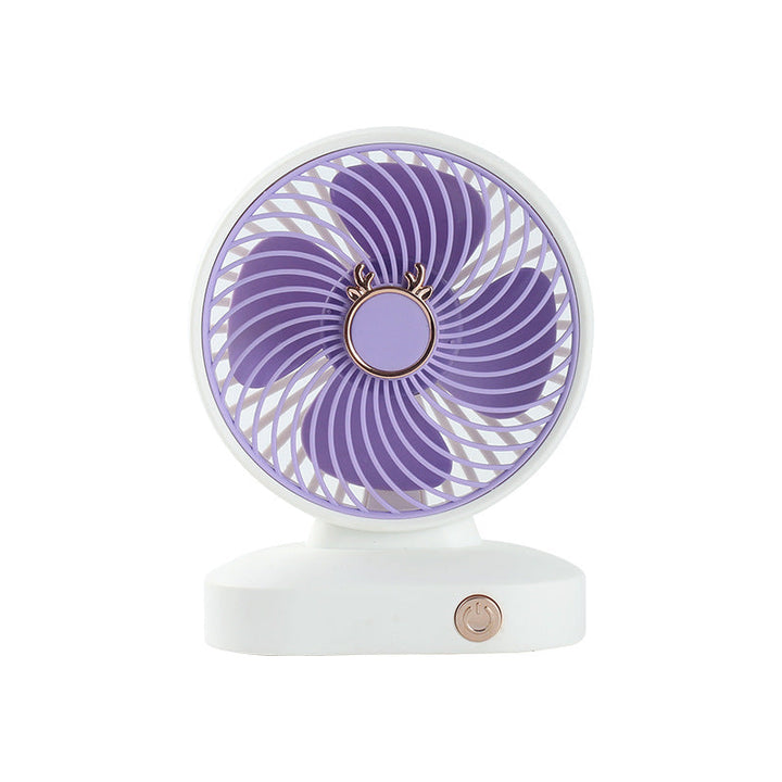 Ladies Portable Table Fan with Flexible Tilt Angle Kalsten