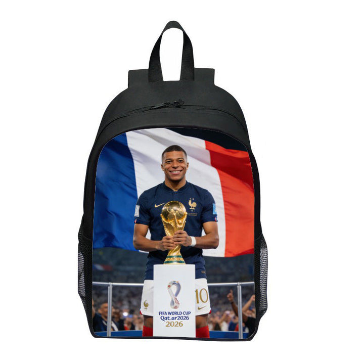 Sporty backpack with Wm trophy design Kalsten