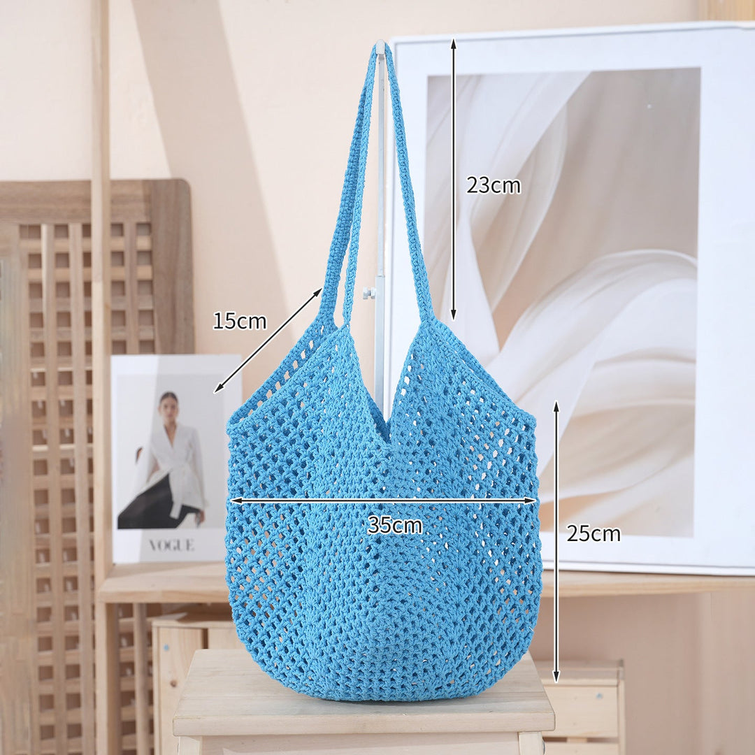 Handcrafted mesh tote bag Kalsten