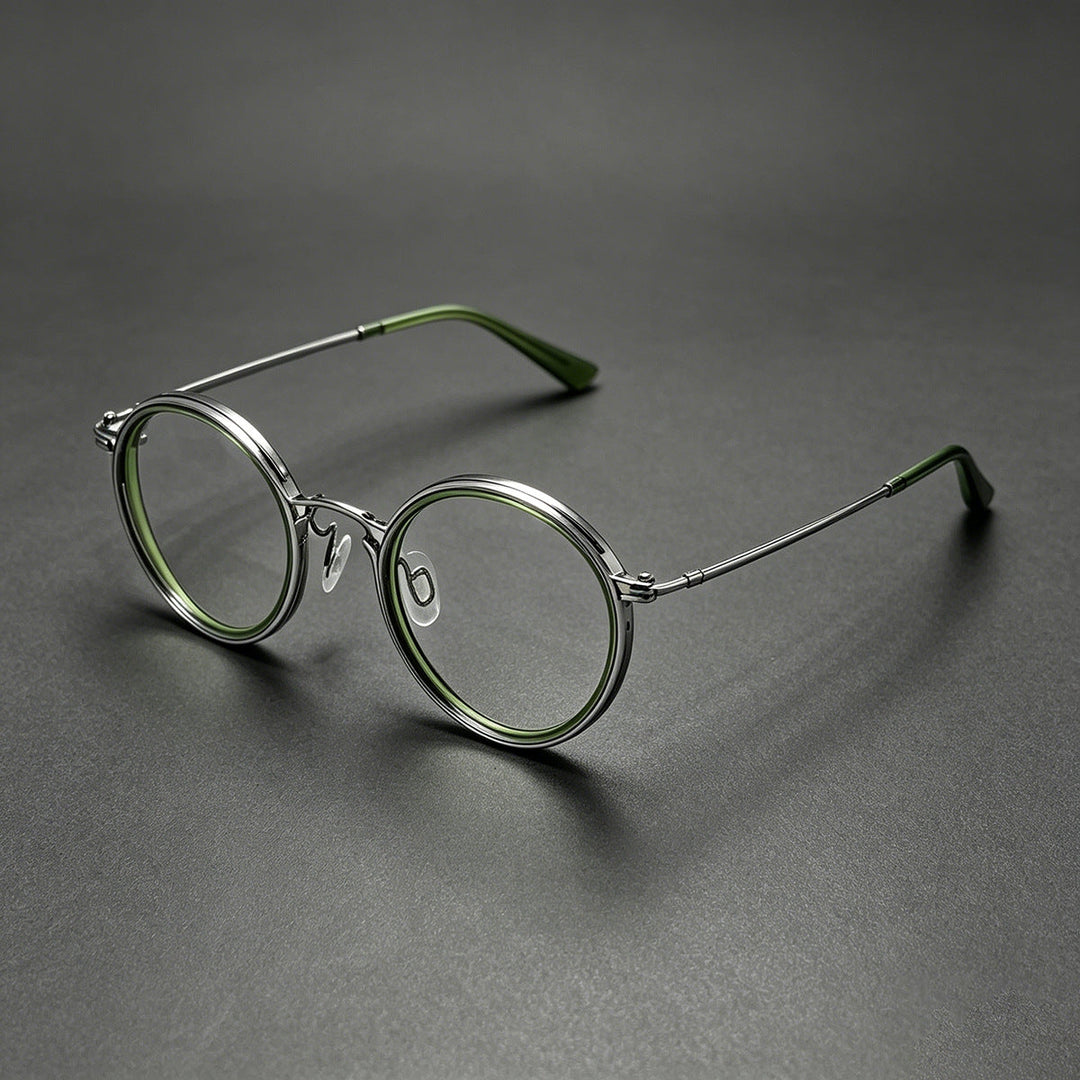 Fashionable Round Frame Glasses Kalsten